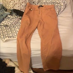 Urban cargo peach pants